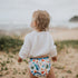 CUSTOMER MARKETPLACE | Seedling Baby Multi-fit Pocket Nappy | DELAMINATED COVER + SLACK ELASTICS